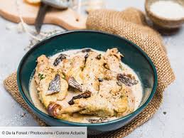 Poulet Aux Morilles A La Creme Recettes Recette En 2020 Recettes De Cuisine Recette Alimentation