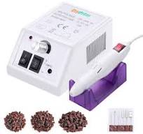 Cadrim Electric Nail Drill, Adjustable Nail File Machine Set with Sanding  bands for Manicure Pedicure Acrylic Nails Gel Glazing Nail Art Polisher
