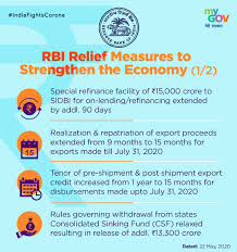 rbi announces some relief measures