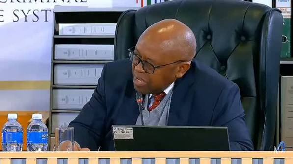 Commissioner Madlanga confronts Fadiel Adams over allegedly lying about his laptop after submitting his statement nearly 10 months late