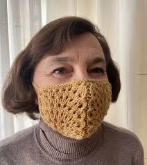 This free knit pattern uses seed stitch to create a. Knitted Pattern Surgical Face Mask Decorative Cover Knitting