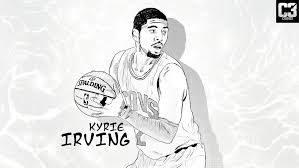 Pin By Milu Cheng On Ki Kyrie Irving Coloring Pages Kyrie