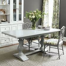 Vendome Double Pedestal Table Ballard Designs Pedestal Table Dining Table Chairs Farmhouse Table