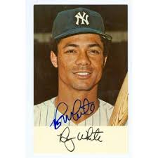 Roy White autographed postcard (New York Yankees) 1986 TCMA 3.5x5.5 (67)