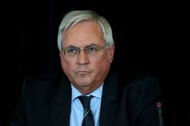 Outgoing Irfu President Louis Magee Hands Editorial Stock Photo