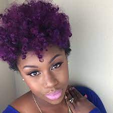 Hair2mesmerize 4 Theluvofhair Hair2mesmerize Naturalhair Tapered Natural Hair Purple Natural Hair Hair Color Purple