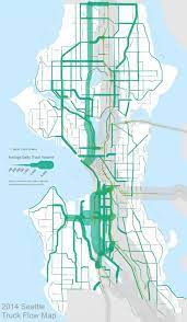 Traffic Flow Map Seattle Flow Mapping | Geog 486: Cartography And Visualization