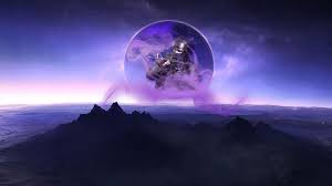 Silhouette of mountain, simple, simple background, minimalism. Purple Gaming Aesthetic Wallpapers Wallpaper Cave
