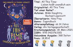 It is better to choose the units that you need to do. Rezension All This Time Lieben Heisst Unendlich Sein Von Mikki Daughtry Rachael Lippincott Mandys Bucherecke