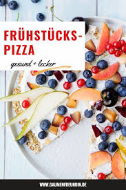 Susse Fruhstuckspizza Aus Haferflocken Und Bananen Gaumenfreundin Rezept Lebensmittel Essen Fruhstuck Rezepte