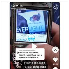 I see no reason why our brain would create the image of that cornucopia in any type of illusionary manner either. Tik Tok User Has Magic Mandela Effect Phone