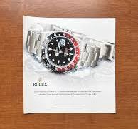 Rolex "Coke" GMT Master II Ref. 16710 Original Catalog Page ...
