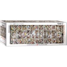 Check spelling or type a new query. The Sistine Chapel Ceiling Panoramic By Michelangelo 1000 Piece Puzzle Walmart Com Walmart Com