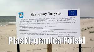 Niemcami na zachodzie, słowacją i czechami na południu, rosją na północy, litwą. Piaski Granica Polski Z Rosja Youtube