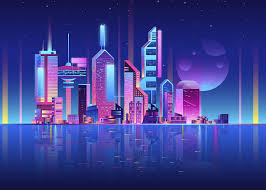 You can set it as lockscreen or wallpaper of windows 10 pc, android or iphone mobile or mac book. Synthwave Neon City Poster By Synthwave 1950 Displate Synthwave Neon Synthwave Neon