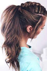 It Is High Time To Think About Prom Hairstyles As The Big Dance Will Soon Be Upon Us Whether You Are Lo Medium Length Hair Styles Dance Hairstyles Hair Styles