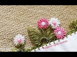 Catalla Yapilan Igne Oyasi Modeli Do Not Forget To Look At Othet Videos Youtube Oya Boncuklu Nakis Oya Ornekleri