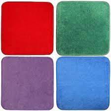 Shaw uses natural and artificial fibers. Amazon Com Lytle Kids Carpet Squares Pack Of 24 16 X 16 Surged Edge Furniture Decor