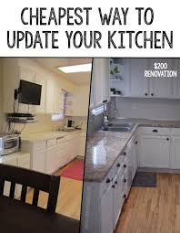 How not to completely ruin your kitchen remodel: Cheapest Way To Update A Kitchen Budget Kitchen Remodel Updating House Home Remodeling