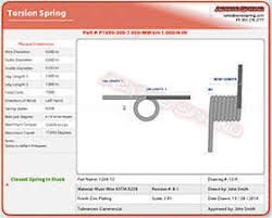 Torsion Spring Calculator Instructions Quality Spring