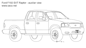 2006 ford f150 crew cab 4 dr. Autocad Drawing Pick Up Ford F150 Svt Raptor Auxiliar View Dwg