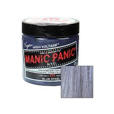Manic Panic Blue Steel Classic Cream Hair Dye Hot Topic 13 Aud Liked On Polyvore Featuring Beauty Products Haircare And Hair Color Polyvore Manic Pani