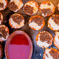 Once the tacos are crisp and the cheese is melted, add your fixings and pour a cup of consommé to dunk them into—they're ready to devour. How Quesabirria Became The Bay Area S Hottest Taco Trend Eater Sf