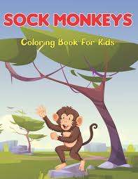 These alphabet coloring sheets will help little ones identify uppercase and lowercase versions of each letter. Sock Monkeys Coloring Book For Kids Coloring Book For Monkey Lovers Stress Relieving Spider Monkey Coloring Book For Toddler And Kids By Zabeth Hartan Press