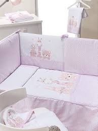 edredon de cuna desenfundable protector desenfundable cojin friends color blanco rosa tamano cuna 60 x 120 amazon es bebe bebek