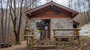 Select vacation cabins suitable for two to 12 travelers are available during winter months. Solo Overnight Winter Cabin Asmr Cabin In The Mountains I Winter Camping Solo Youtube