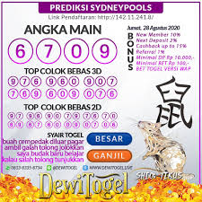 Togel Wap Prediksi Sidney Jumat 28 Agustus 2020 Di 2020 Selasa 28 Agustus Mainan
