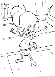 By best coloring pagesmay 15th 2020. Chicken Little Is Dancing Coloring Page For Kids Free Chicken Little Printable Coloring Pages Online For Kids Coloringpages101 Com Coloring Pages For Kids
