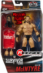 Wwe wrestling mattel elite action figure series accessories tru legends ringside. Drew Mcintyre Wwe Elite Survivor Series 2020 Wwe Toy Wrestling Action Figure By Mattel