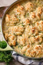 Homestyle Chicken And Biscuits The Chunky Chef