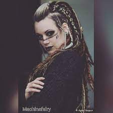 Machinefairy Tribal Makeup Viking Hair Viking Braids