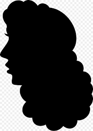 Siluet wajah ikon komputer gambar png. Gambar Siluet Wanita