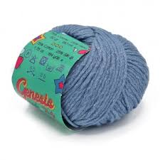 Hilo para ganchillo de algodón y seda Genesis