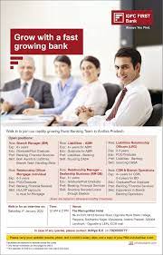 It's a great for you if you have a hobby of sales or you are a good sales man or pitcher. Idfc First Bank Here S A Chance To Fast Track Your Facebook