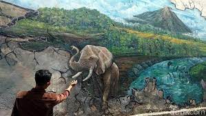 Penjabaran dari lukisan kertas 3d. Kreatif Tembok Lawas Di Magelang Dihiasi Lukisan 3d Keren