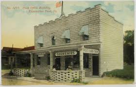 1900s 1910s Postcard Post Office Post Card Shop Exposition Park Conneaut Pa With Images Conneaut Lake Conneaut
