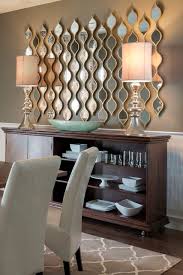 Rustic antique doors, carved vintage armoires, old door tables and sideboards by mogul showcases the ancient artistry of india. How To Decorate The Dining Room With Luxury Mirrors Dining Room Wall Decor Charming Dining Room Contemporary Decor