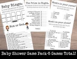 The Office Theme Baby Shower Game Bundle Baby Shower Games Etsy Office Baby Showers Baby Shower Advice Baby Shower Advice Cards