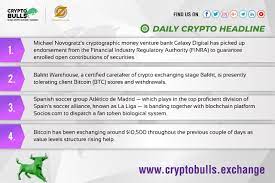 Daily Crypto Headline Best Crypto Exchange Cryptocurrency