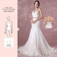 Find A Perfect Wedding Dress For Your Body Type Milanoo Blog Wedding Dress Body Type Dress Body Type Wedding Dresses