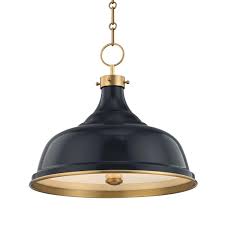 Hudson Valley Painted No 1 Gold And Blue Three Light Chandelier Mds300 Agb Dbl Bellacor