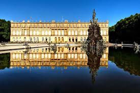 Loveisspeed Herrenchiemsee Palace Germany Herrenchiemsee Is A Complex Of Royal Buildings On The Herreninsel An Isl New Palace Germany Castles Palace
