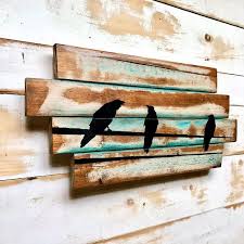 Bird On A Wire Meaning Birds On A Wirebird On A Wire Artbirds On A Wire Decorbirds Rustic Bird Decor Crow Art Bird Prints
