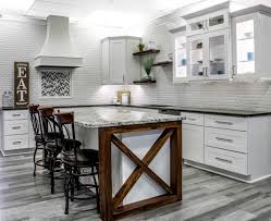 We found beautiful slabs of viscount white granite at our local granite yard which served as a focal point on the large island. Ultimate Guide To Shaker Kitchen Cabinets Home Stratosphere