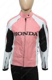 Ladies Biker Jacket Honda Pink Motorcycle Womens Jacket Jackets For Women Jackets Womens Biker Jacket