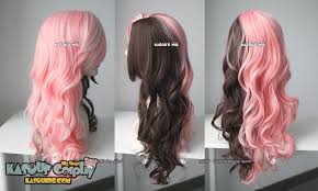 Kasou Wig Rwby Neo Pink Brown Split Body Wave Cosplay Wig 70cm Long Brown And Pink Hair Rwby Neo Hair Color Options